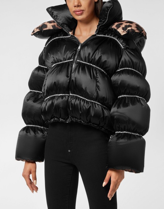 куртка  от бренда philipp plein вид слева