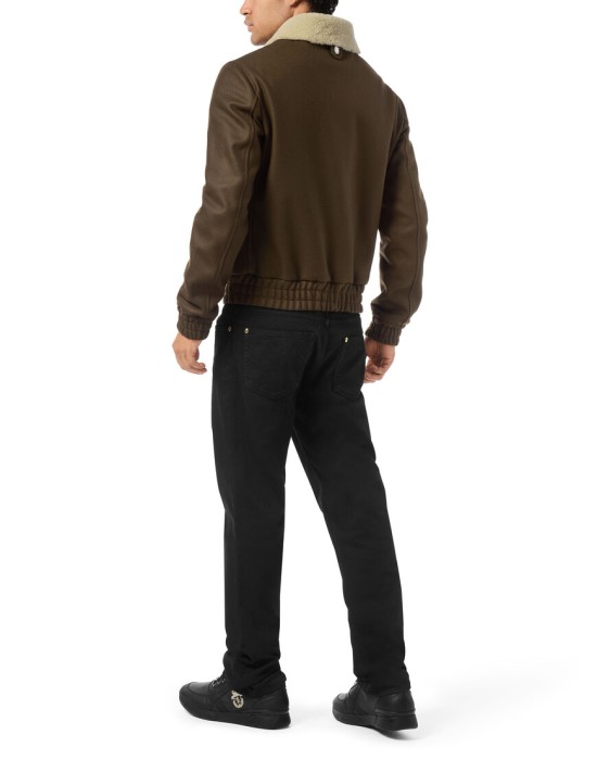 куртка  от бренда billionaire вид слева