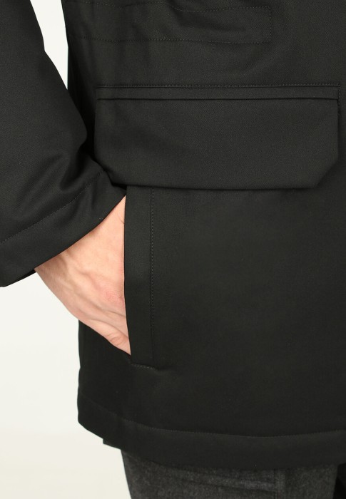 куртка  из проверенных материалов спереди