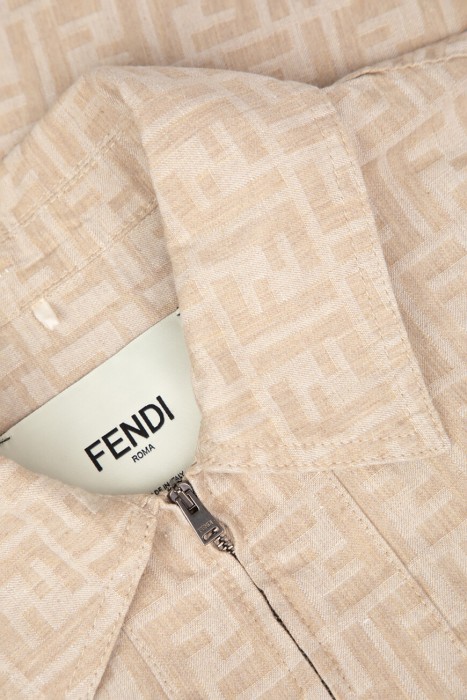 куртка  из хлопка спереди