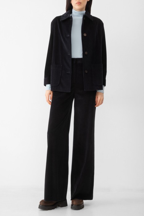 куртка  из хлопка спереди