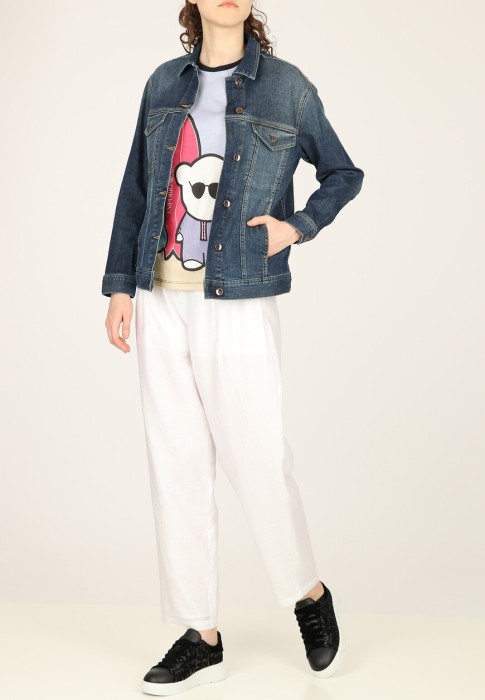 куртка  из италии вид сбоку