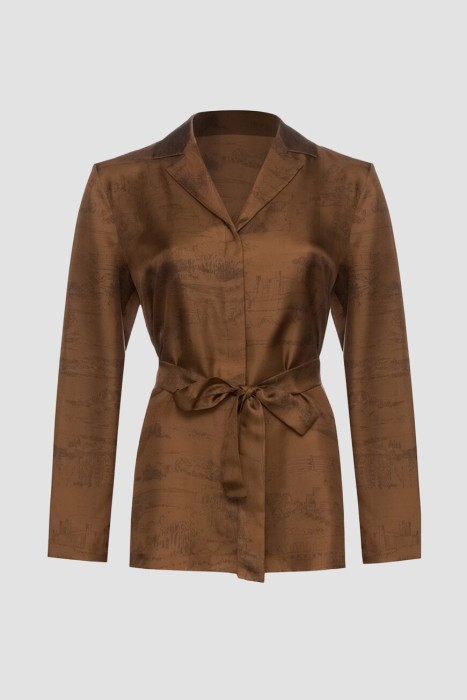 куртка  из италии вид сбоку