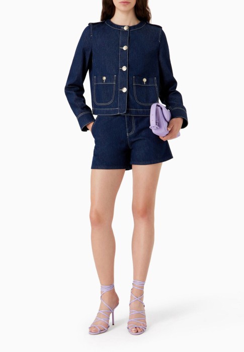 куртка  от бренда emporio armani вид слева