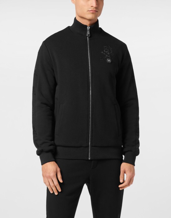 куртка  от бренда philipp plein вид слева