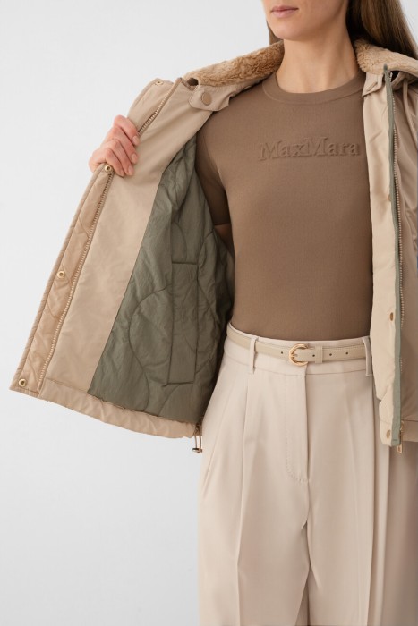 куртка  из хлопка спереди