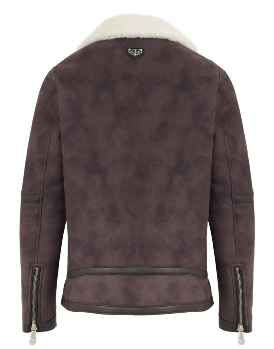 куртка  от бренда philipp plein вид слева