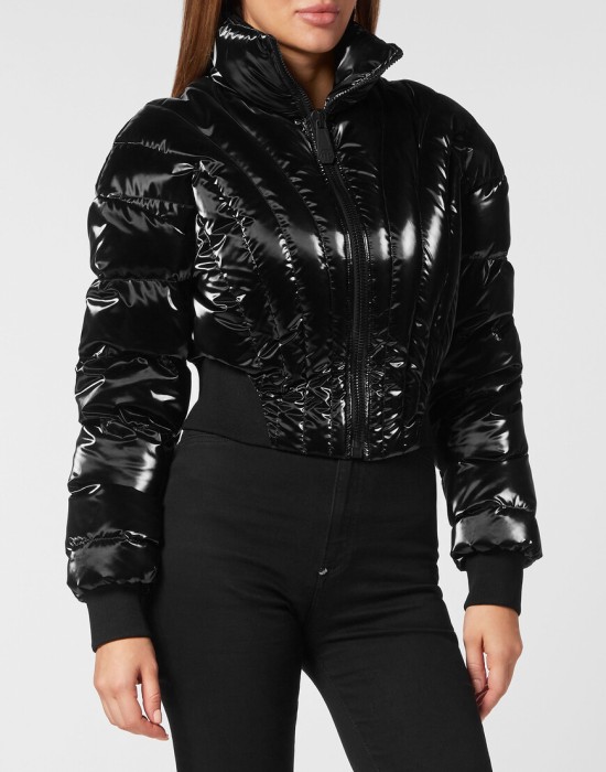 куртка  от бренда philipp plein вид слева