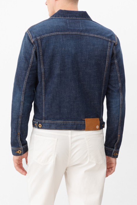 куртка  от бренда jacob cohen вид слева