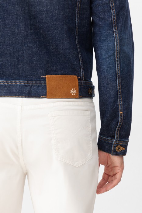 куртка  из хлопка спереди