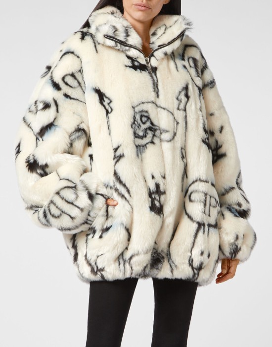 куртка  от бренда philipp plein вид слева