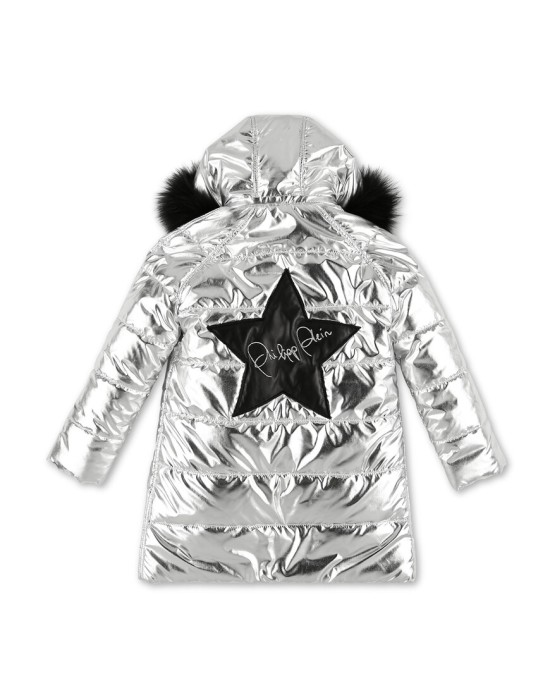 куртка  от бренда philipp plein вид слева