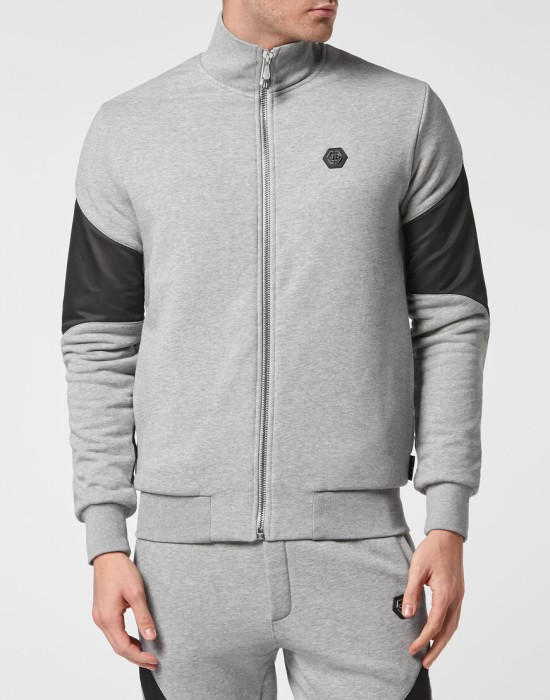 куртка  от бренда philipp plein вид слева