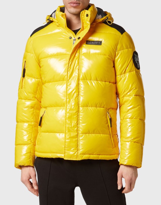 куртка  от бренда plein sport вид слева