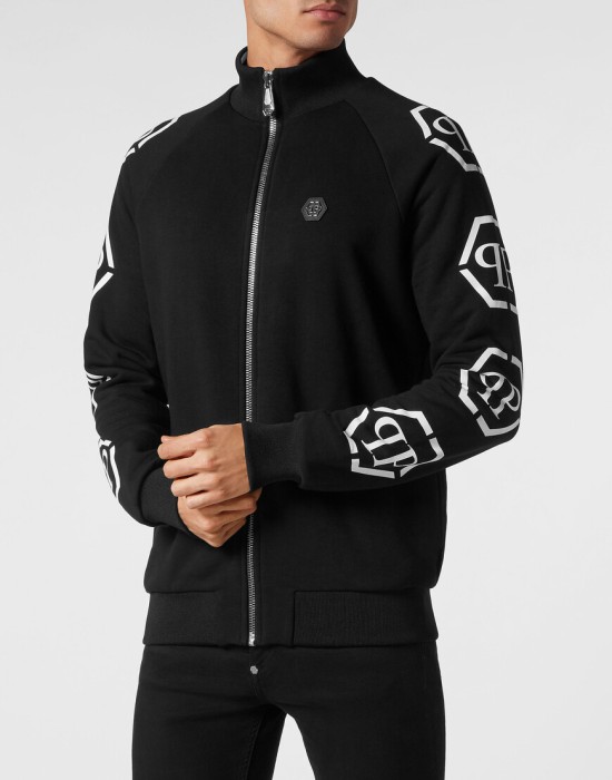 куртка  от бренда philipp plein вид слева