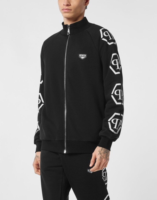куртка  от бренда philipp plein вид слева