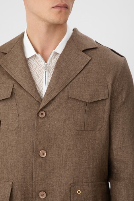 куртка  из англии вид сбоку