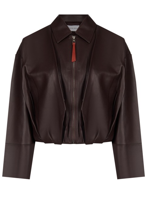 куртка  Jonadi Leather Jacket (Sfilato343) фотография