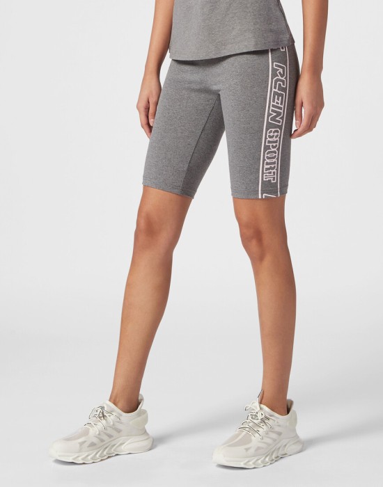 леггинсы  от бренда plein sport вид слева