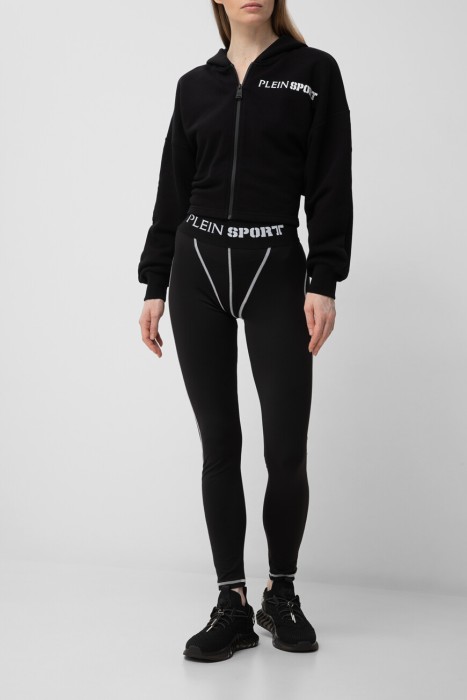 леггинсы  из полиэстера спереди