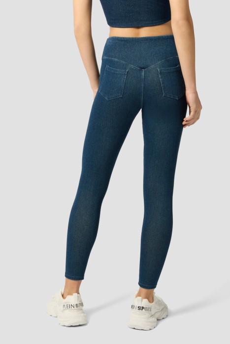 леггинсы  от бренда plein sport вид слева