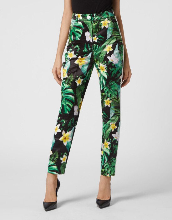 леггинсы  от бренда philipp plein вид слева