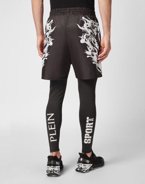 леггинсы  из италии вид сбоку