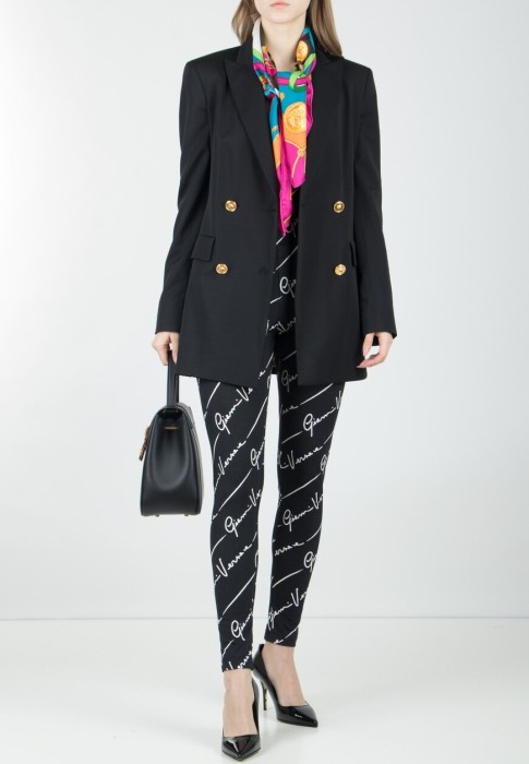 легинсы  из италии вид сбоку