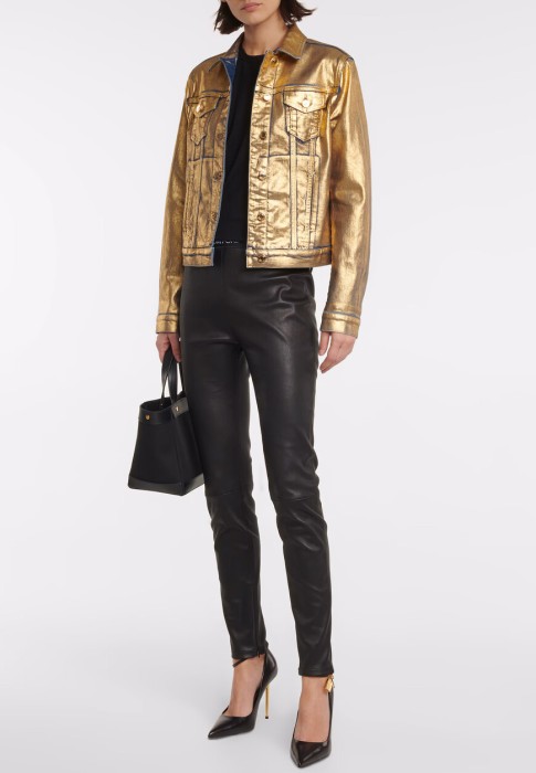 легинсы от бренда tom ford вид слева