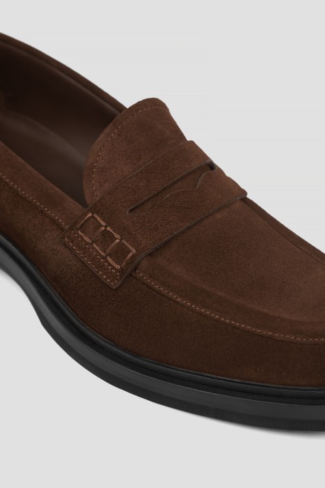 лоферы dolce&gabbana модель altavilla из льна спереди