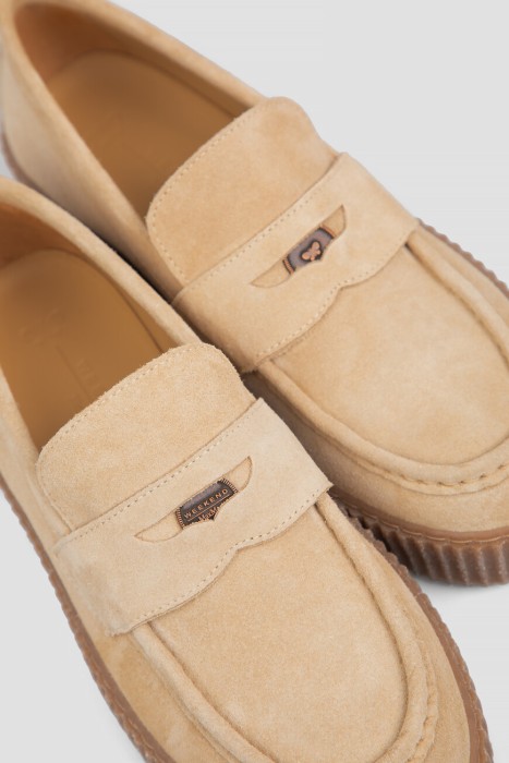 лоферы  повседневного стиля с лицевой стороны