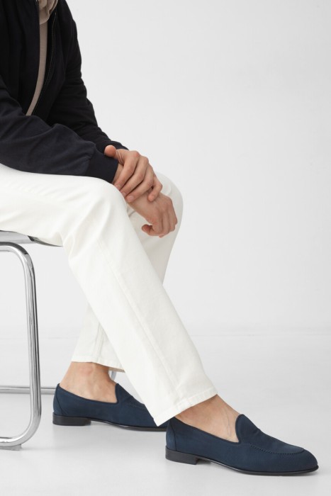 лоферы  от бренда brioni вид слева