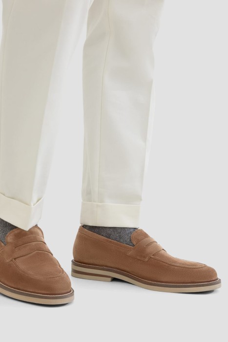 лоферы   от бренда brunello cucinelli вид слева