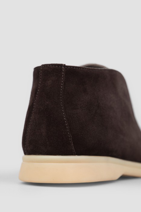 лоферы  из льна спереди