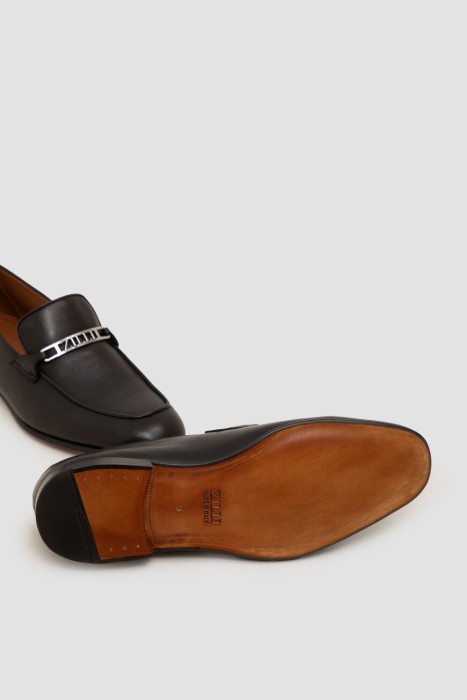 лоферы  универсального стиля с лицевой стороны