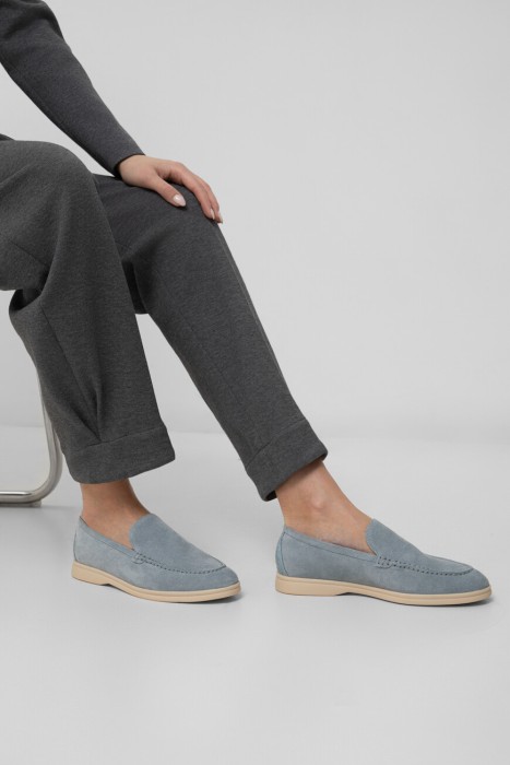 лоферы  от бренда bardini вид слева