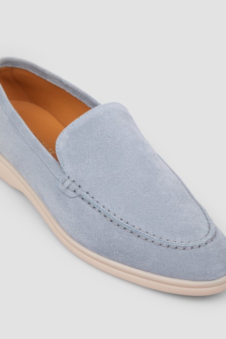 лоферы  из кожи спереди