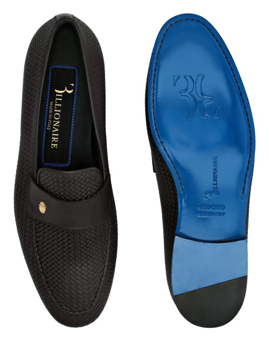 лоферы  из италии вид сбоку