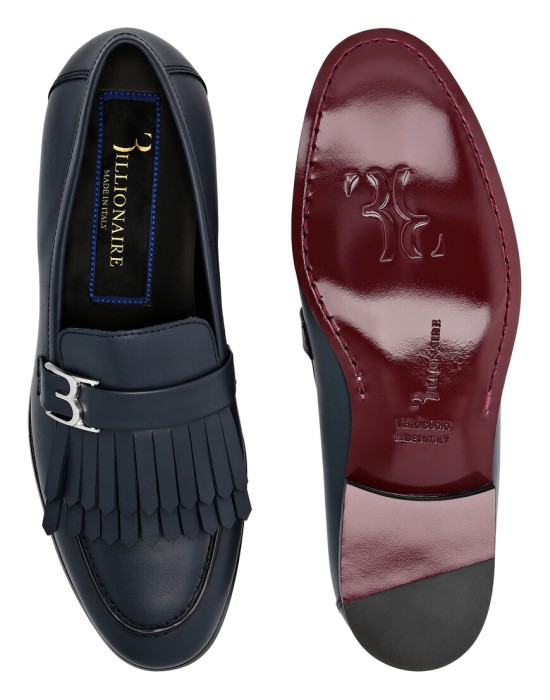 лоферы  из италии вид сбоку