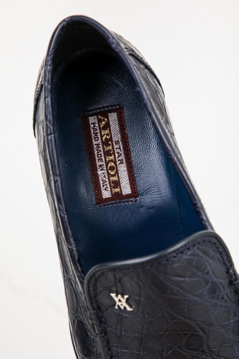 лоферы  для взрослого возраста с изнаночной стороны