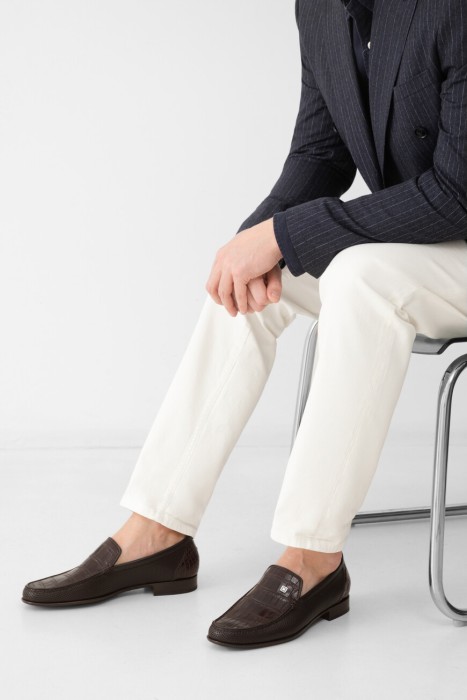 лоферы  от бренда artioli вид слева