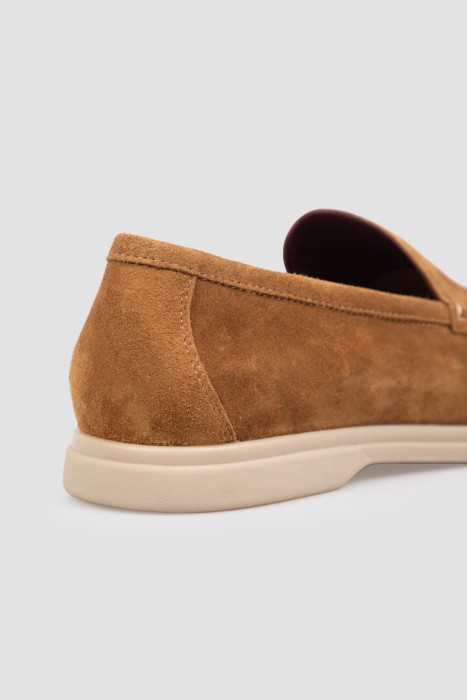 лоферы  из кожи спереди