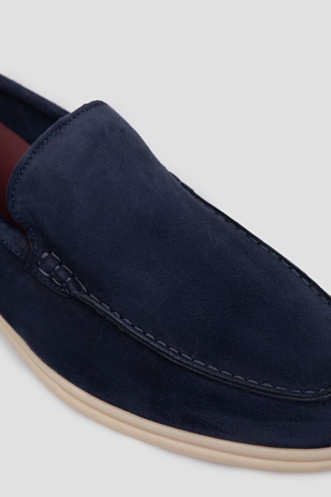 лоферы  из кожи спереди