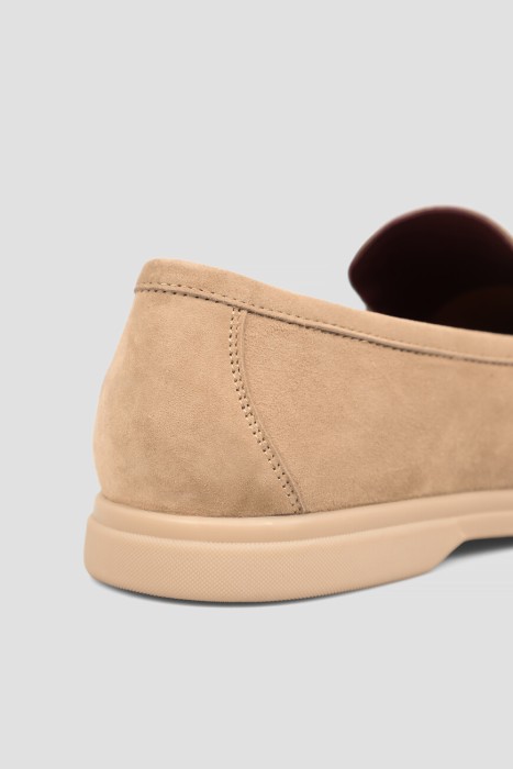 лоферы  из кожи спереди