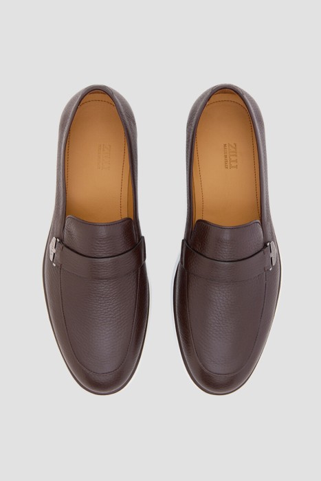 лоферы  из италии вид сбоку