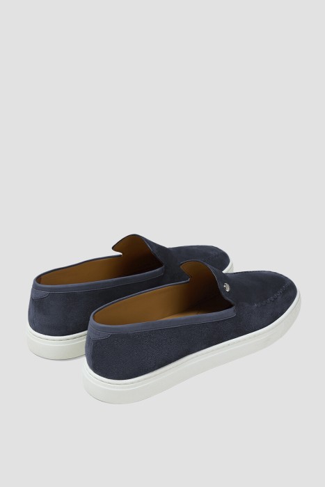 лоферы  от бренда zilli вид слева