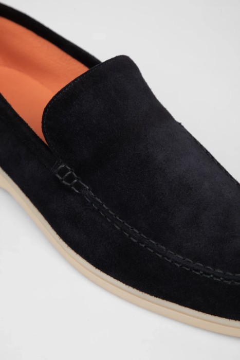 лоферы  из кожи спереди