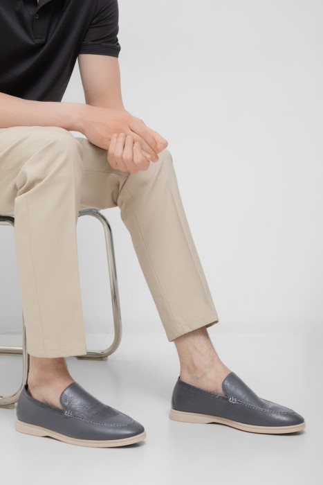 лоферы  от бренда bardini вид слева