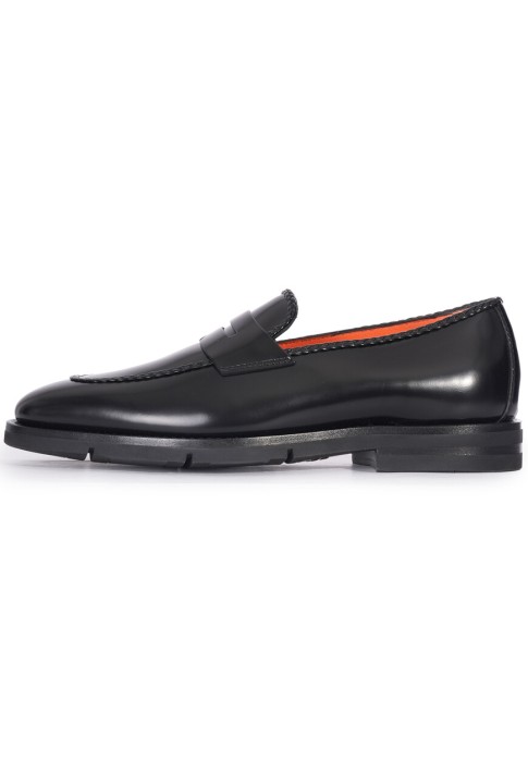 лоферы  от бренда santoni вид слева