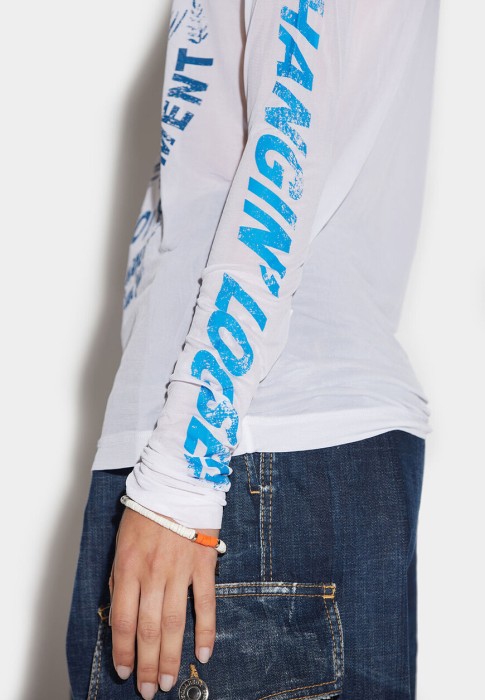 лонгслив 2 повседневного стиля с лицевой стороны